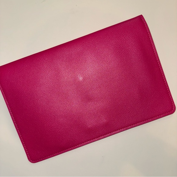 Juicy Couture Pink Studded Envelope Clutch - Picture 2 of 4
